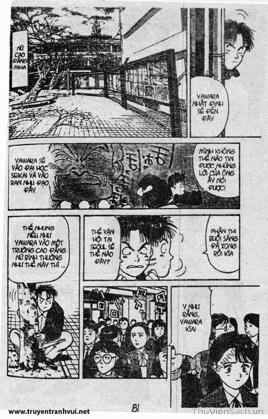 Truyện Tranh Tiểu Thư Nhu Đạo - Yawara! trang 6