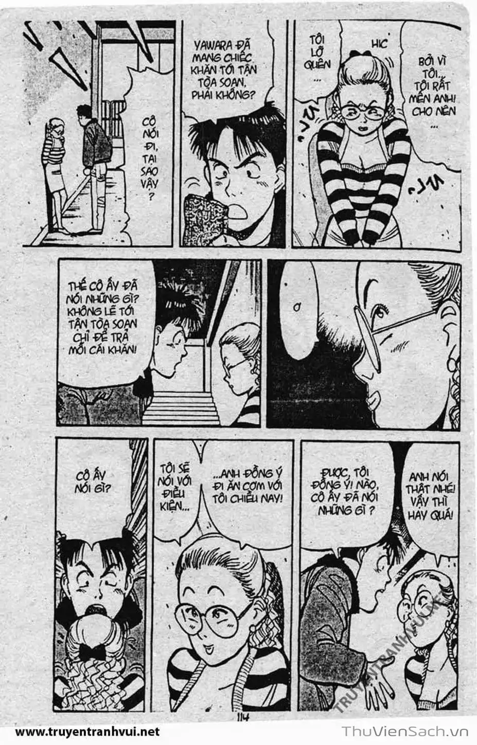 Truyện Tranh Tiểu Thư Nhu Đạo - Yawara! trang 6