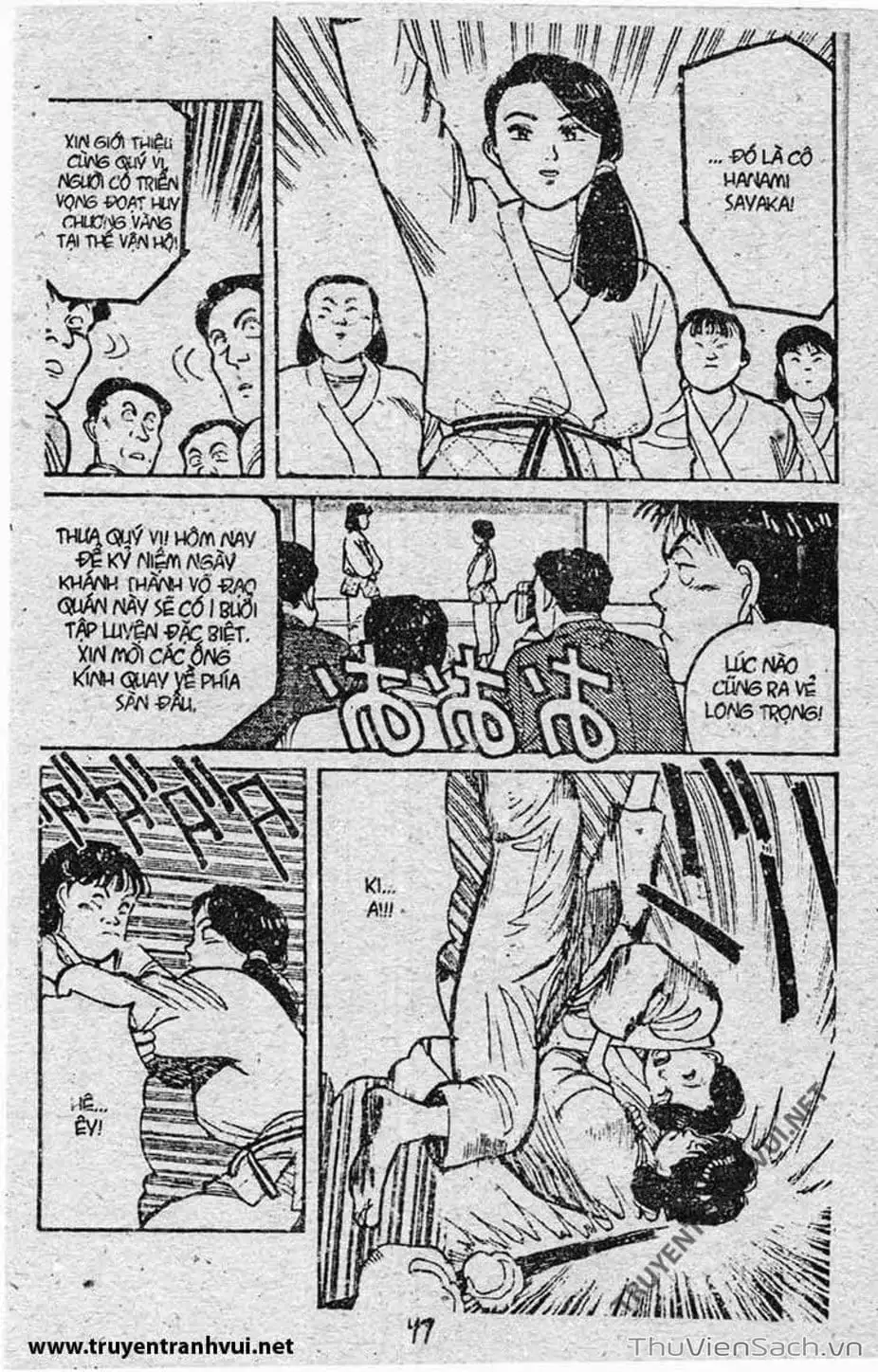 Truyện Tranh Tiểu Thư Nhu Đạo - Yawara! trang 6