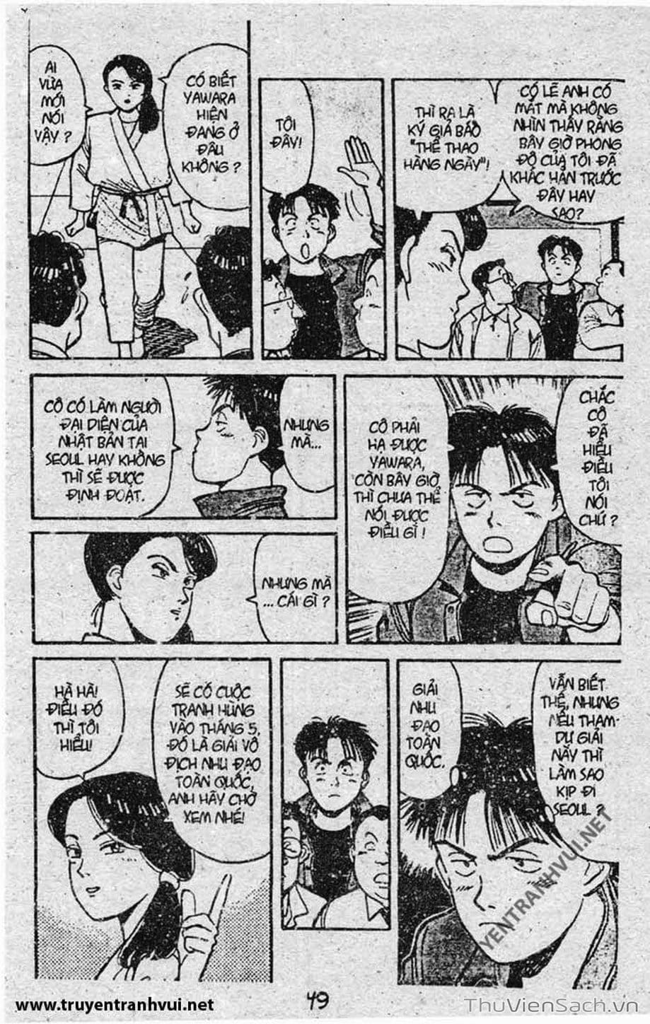 Truyện Tranh Tiểu Thư Nhu Đạo - Yawara! trang 6