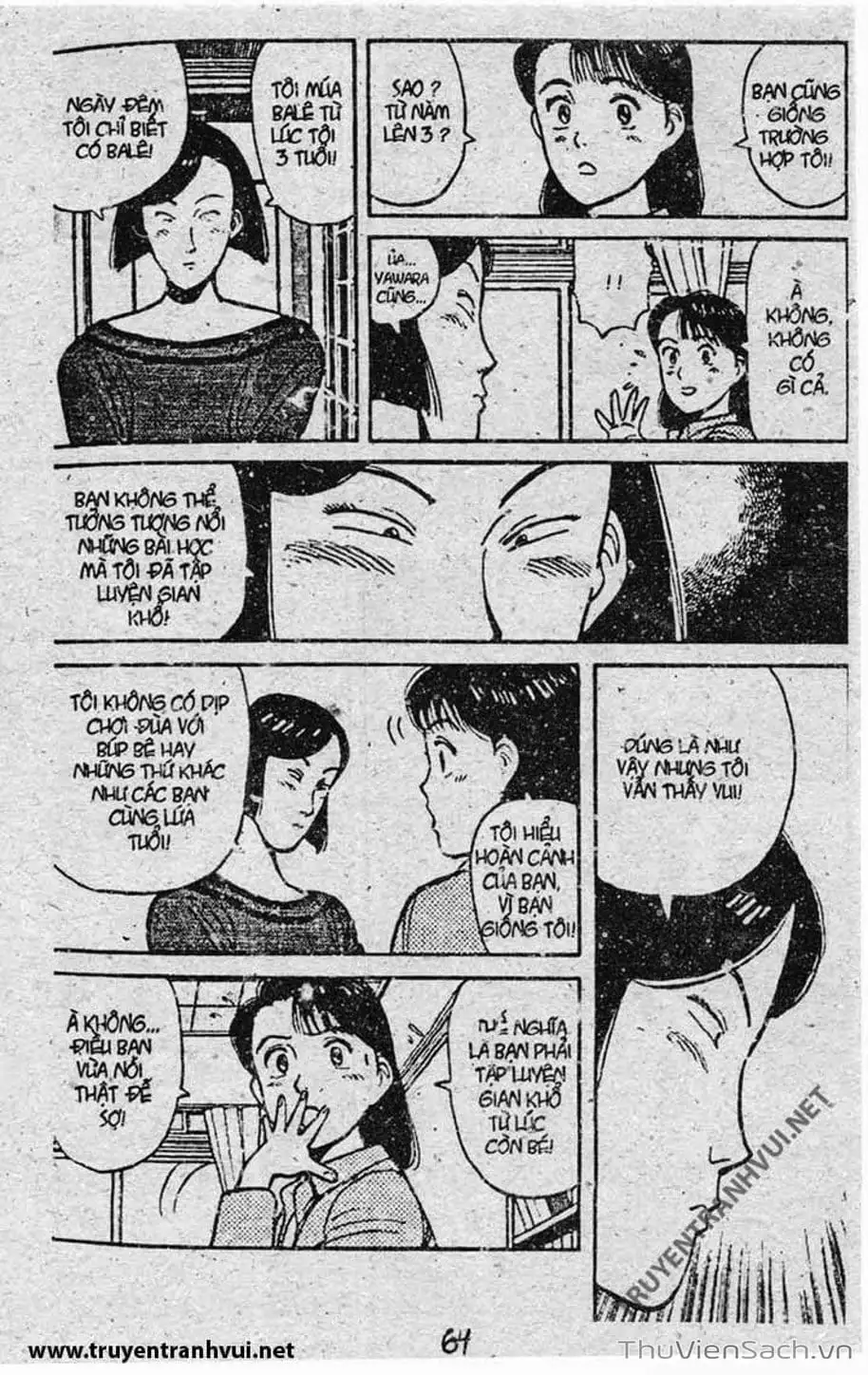 Truyện Tranh Tiểu Thư Nhu Đạo - Yawara! trang 6