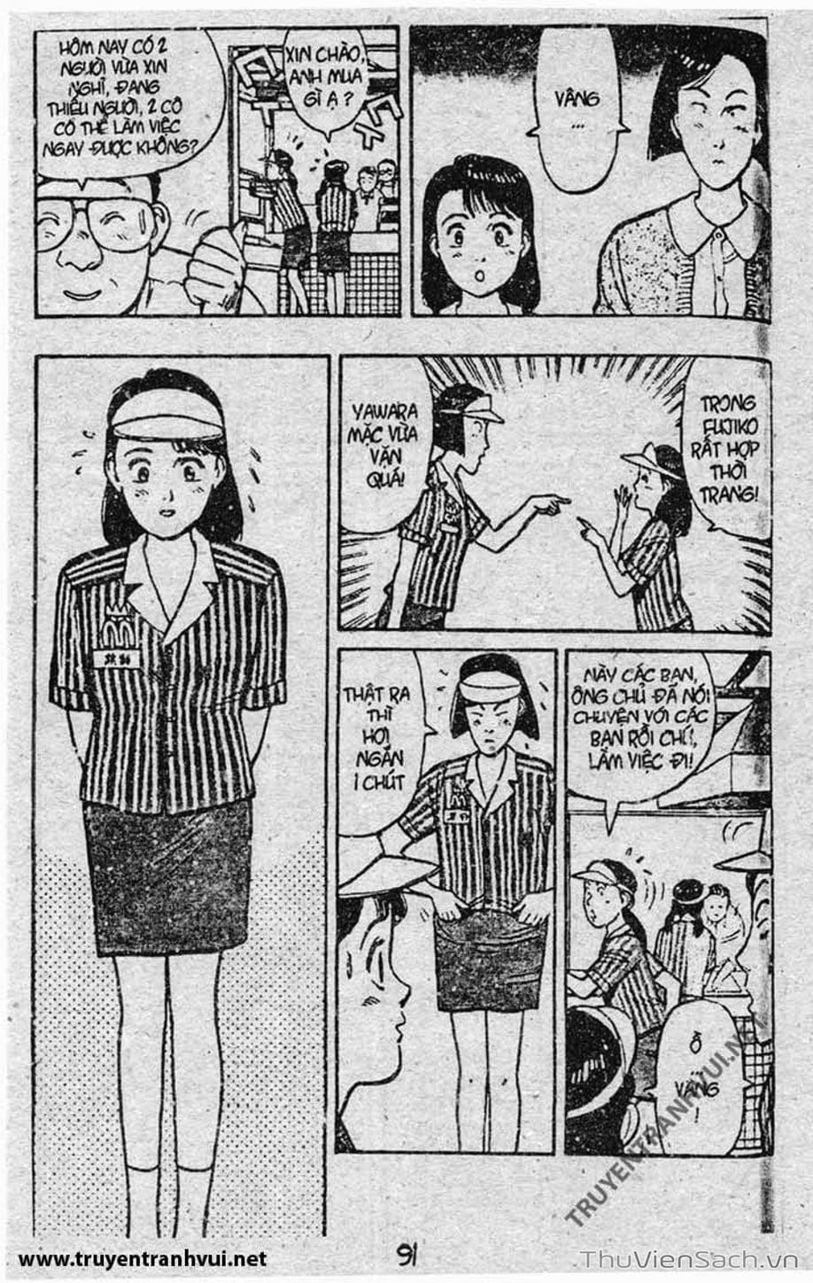 Truyện Tranh Tiểu Thư Nhu Đạo - Yawara! trang 6