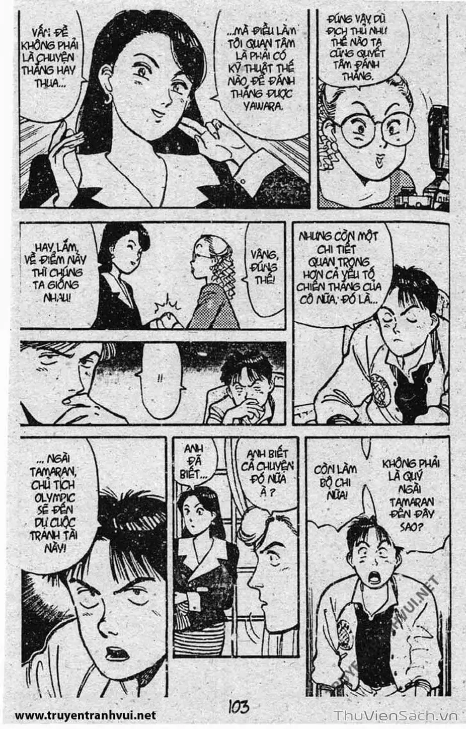Truyện Tranh Tiểu Thư Nhu Đạo - Yawara! trang 6