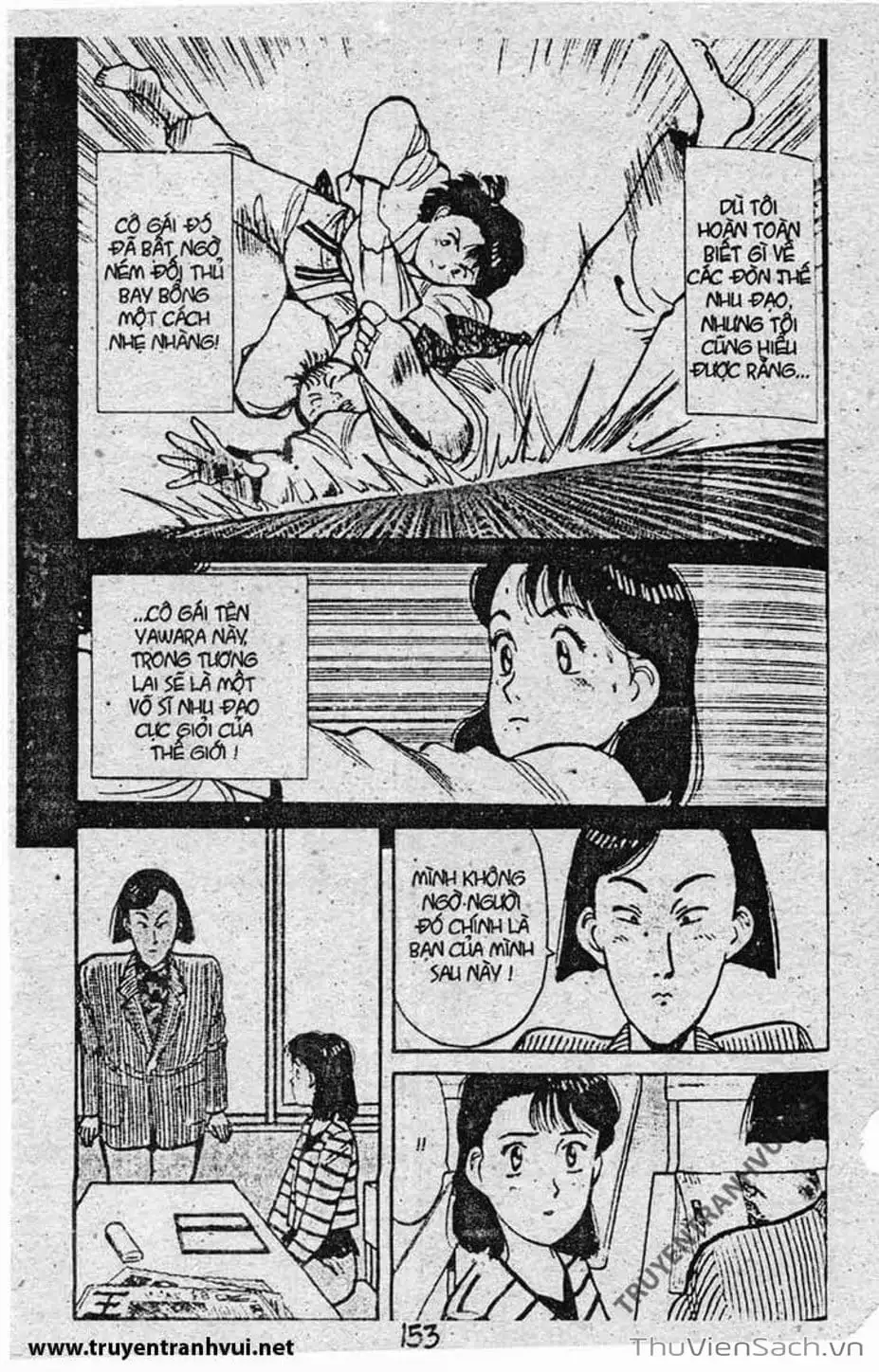 Truyện Tranh Tiểu Thư Nhu Đạo - Yawara! trang 6