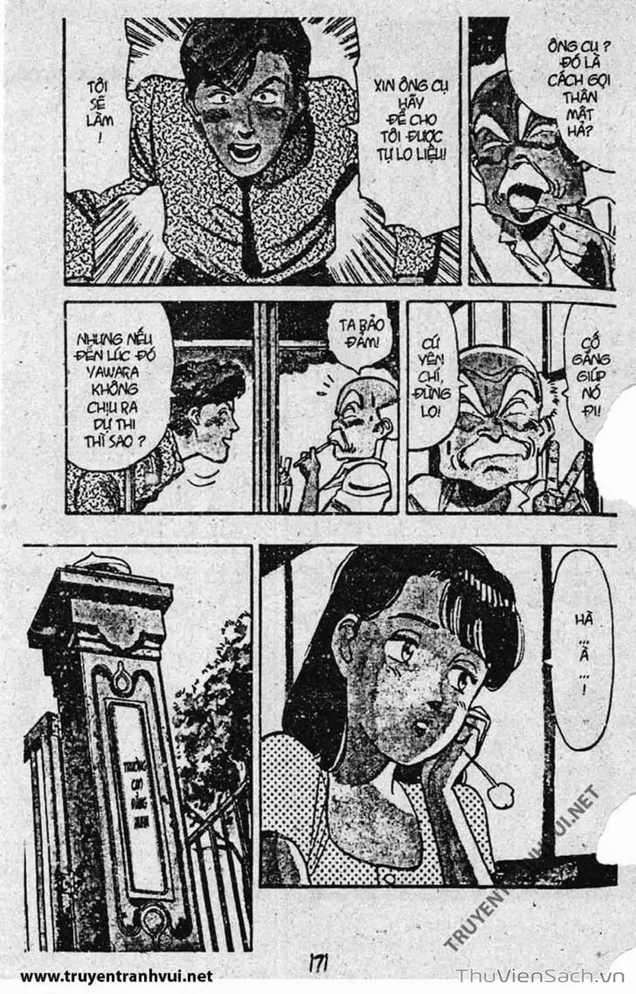 Truyện Tranh Tiểu Thư Nhu Đạo - Yawara! trang 6