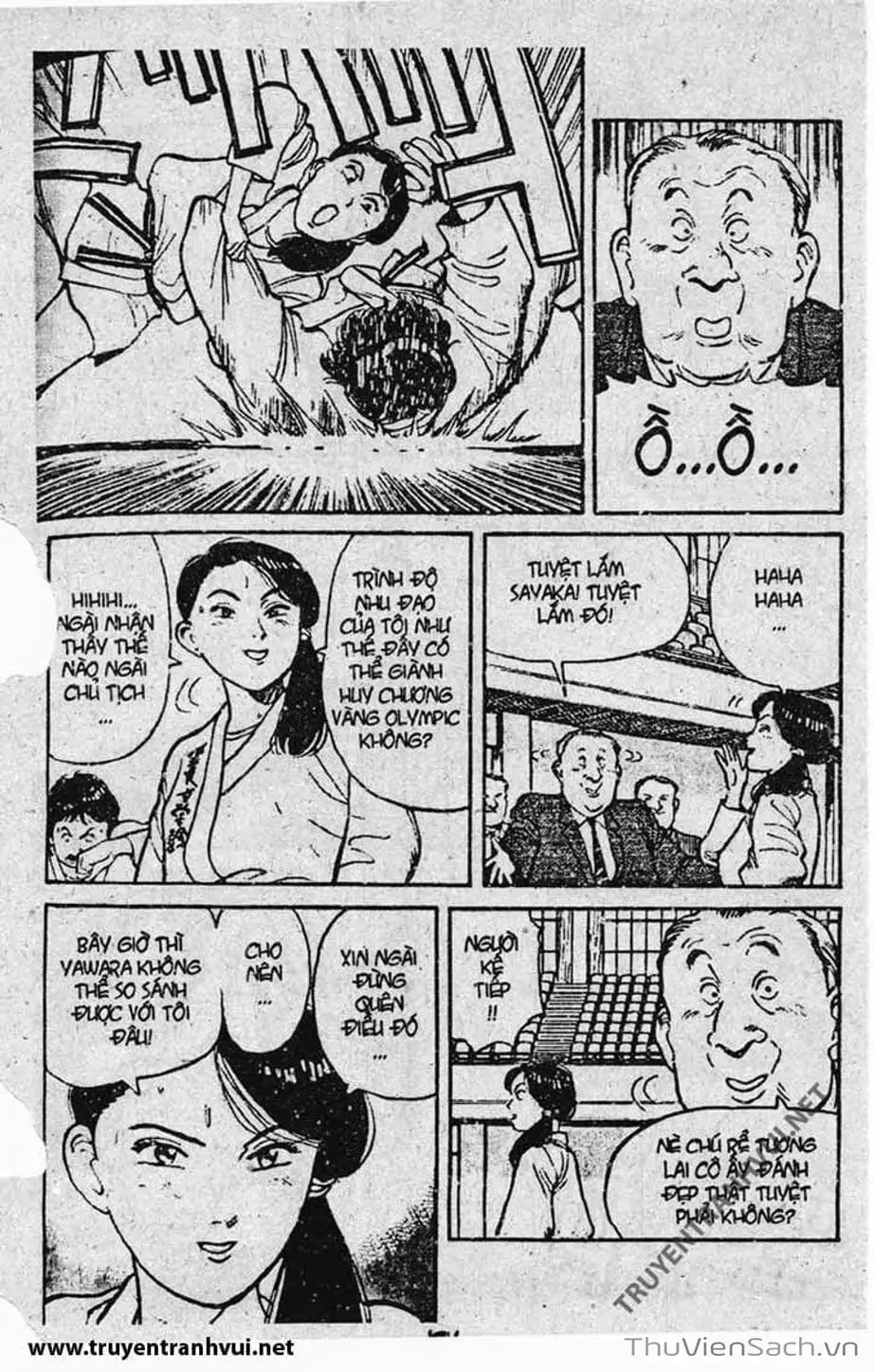 Truyện Tranh Tiểu Thư Nhu Đạo - Yawara! trang 6