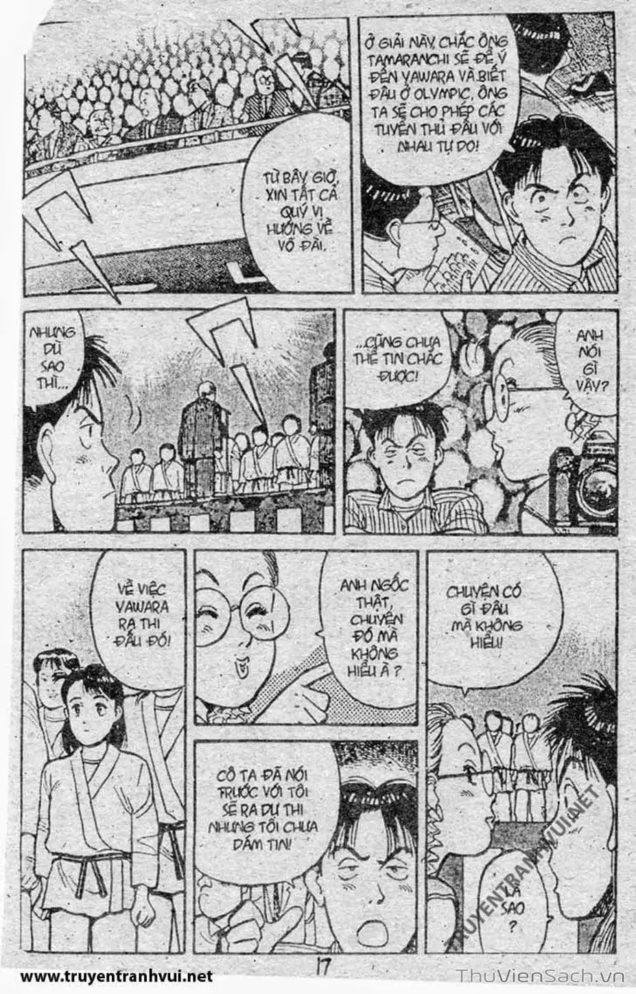 Truyện Tranh Tiểu Thư Nhu Đạo - Yawara! trang 6