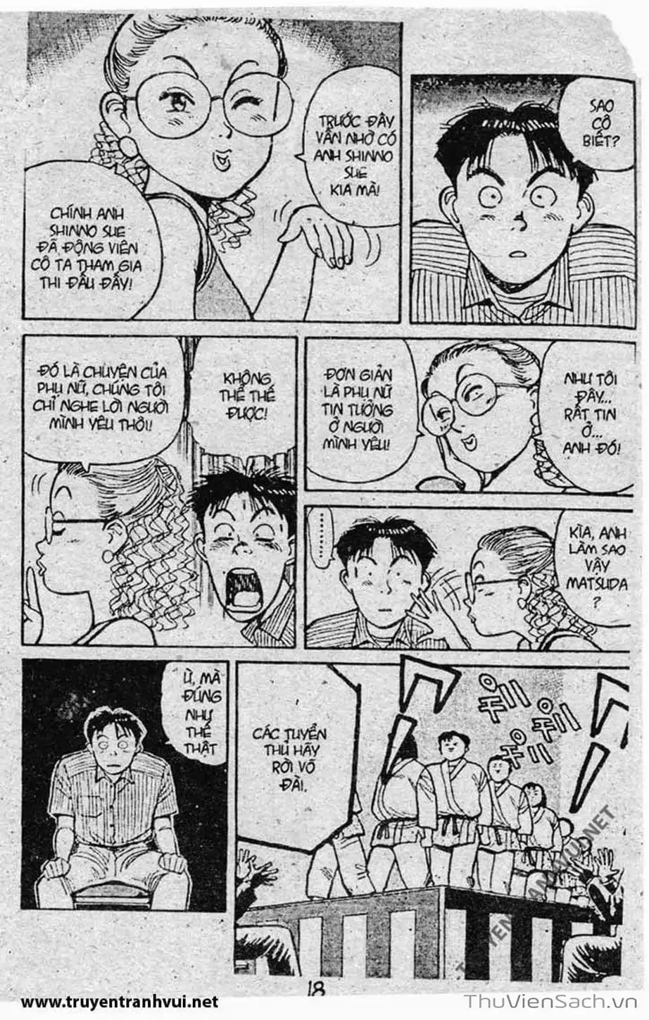 Truyện Tranh Tiểu Thư Nhu Đạo - Yawara! trang 6