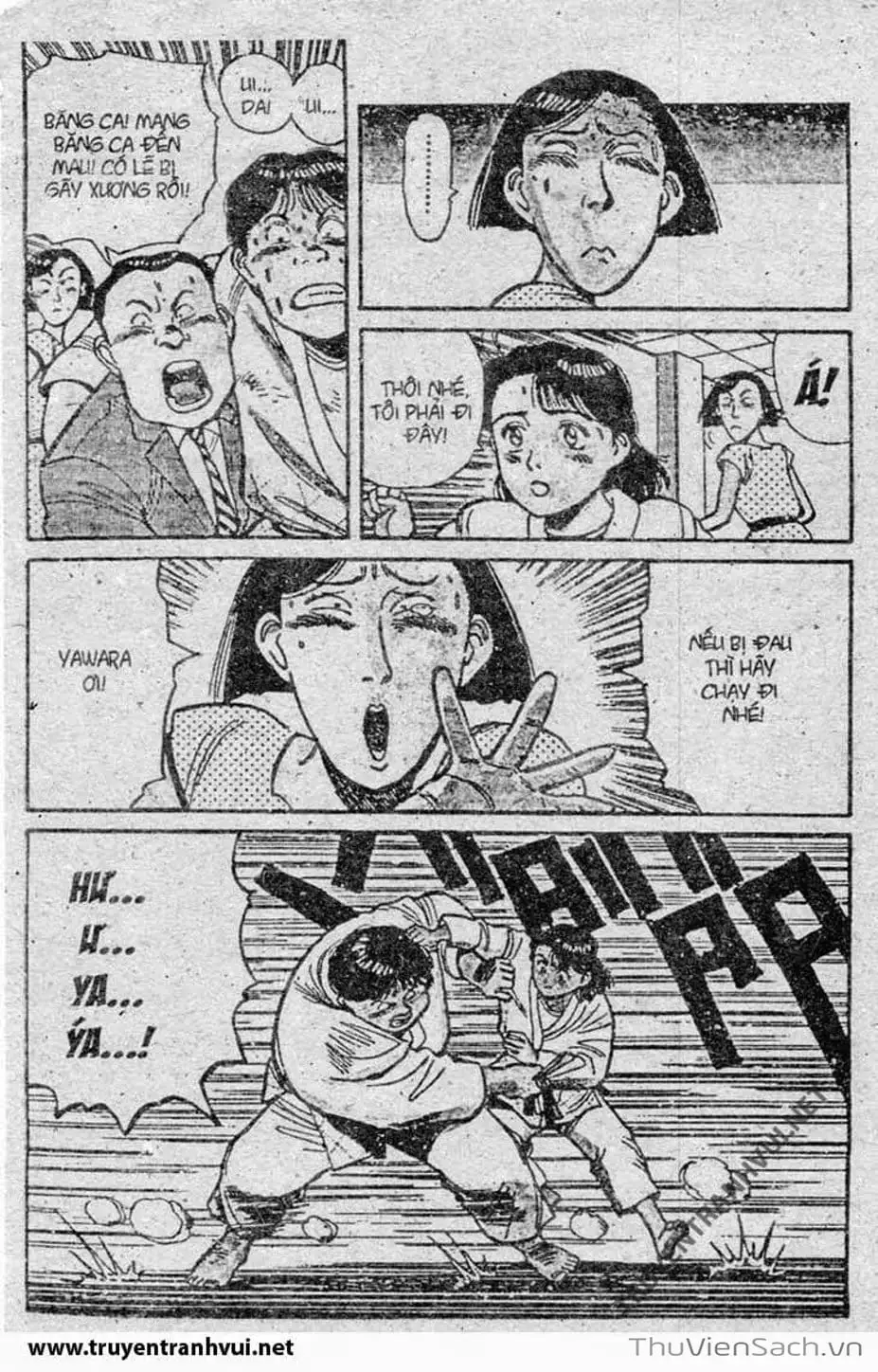 Truyện Tranh Tiểu Thư Nhu Đạo - Yawara! trang 6