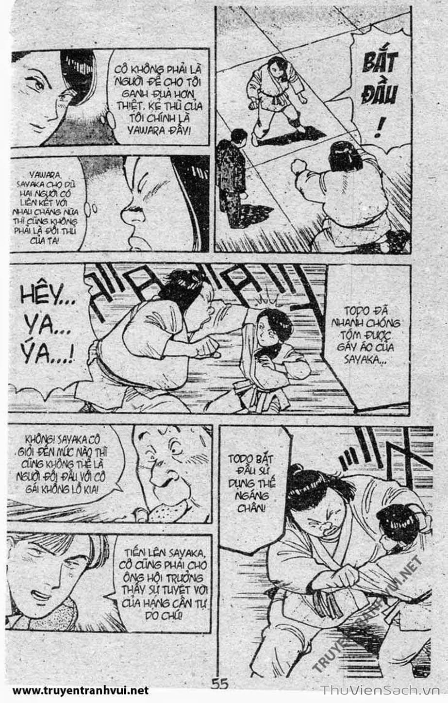 Truyện Tranh Tiểu Thư Nhu Đạo - Yawara! trang 6