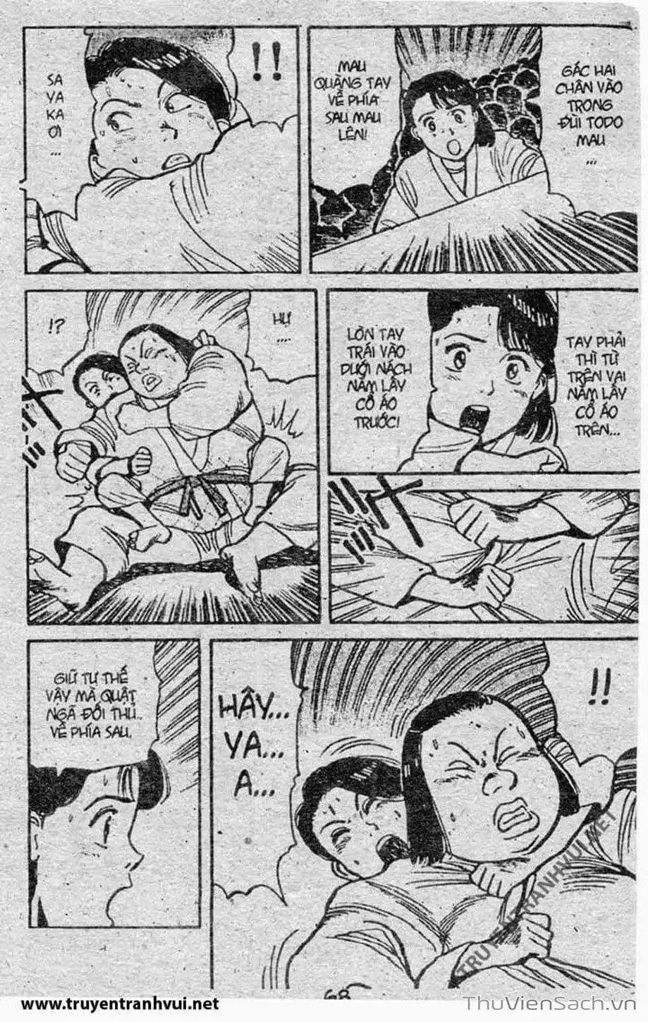 Truyện Tranh Tiểu Thư Nhu Đạo - Yawara! trang 6