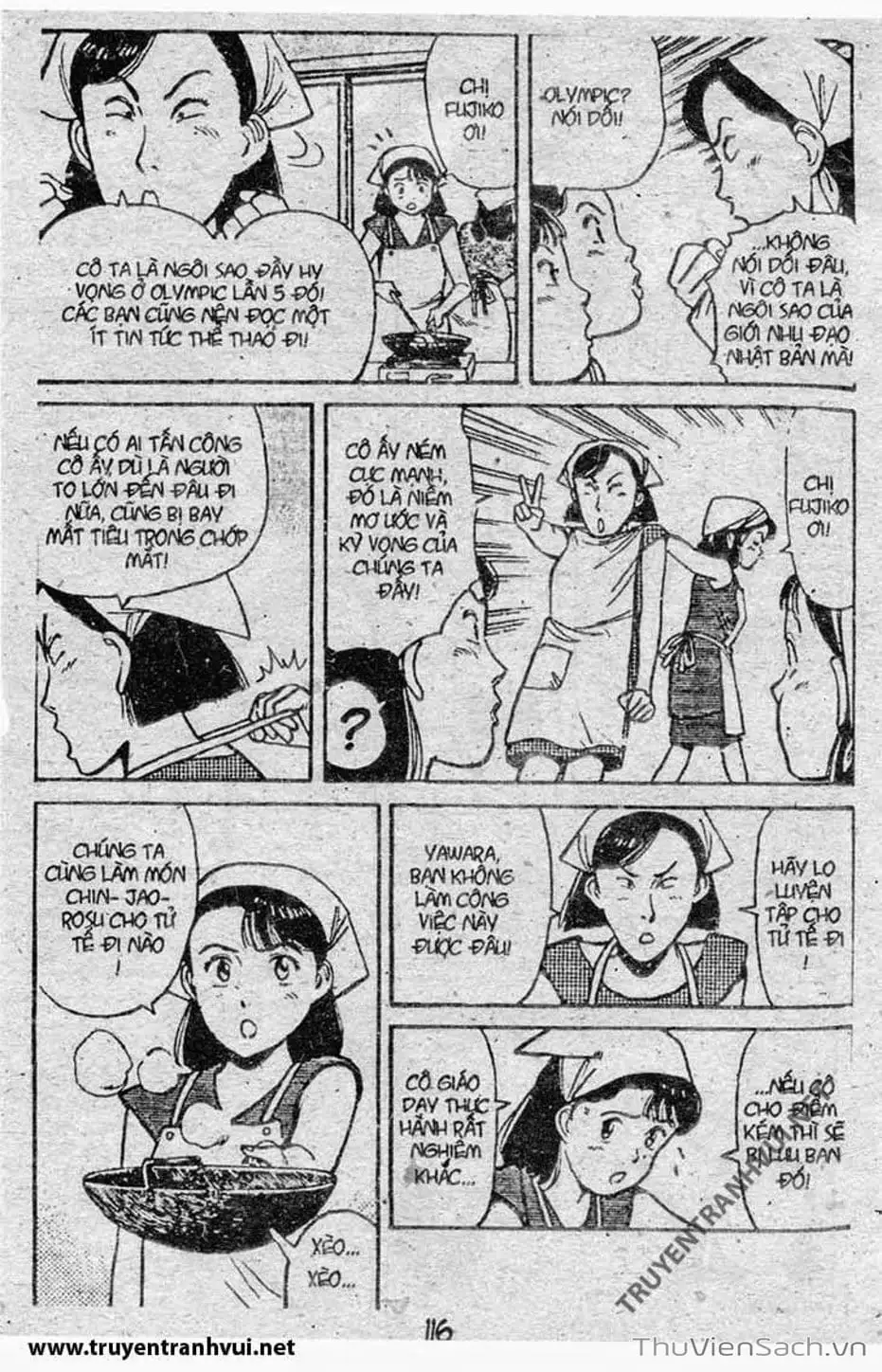 Truyện Tranh Tiểu Thư Nhu Đạo - Yawara! trang 6