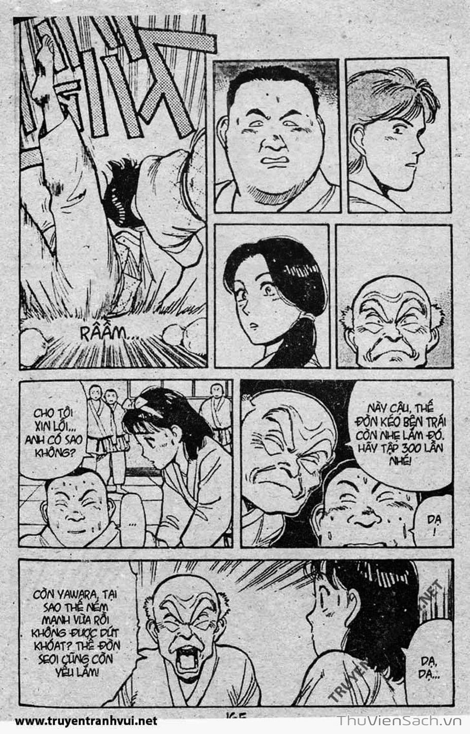 Truyện Tranh Tiểu Thư Nhu Đạo - Yawara! trang 6