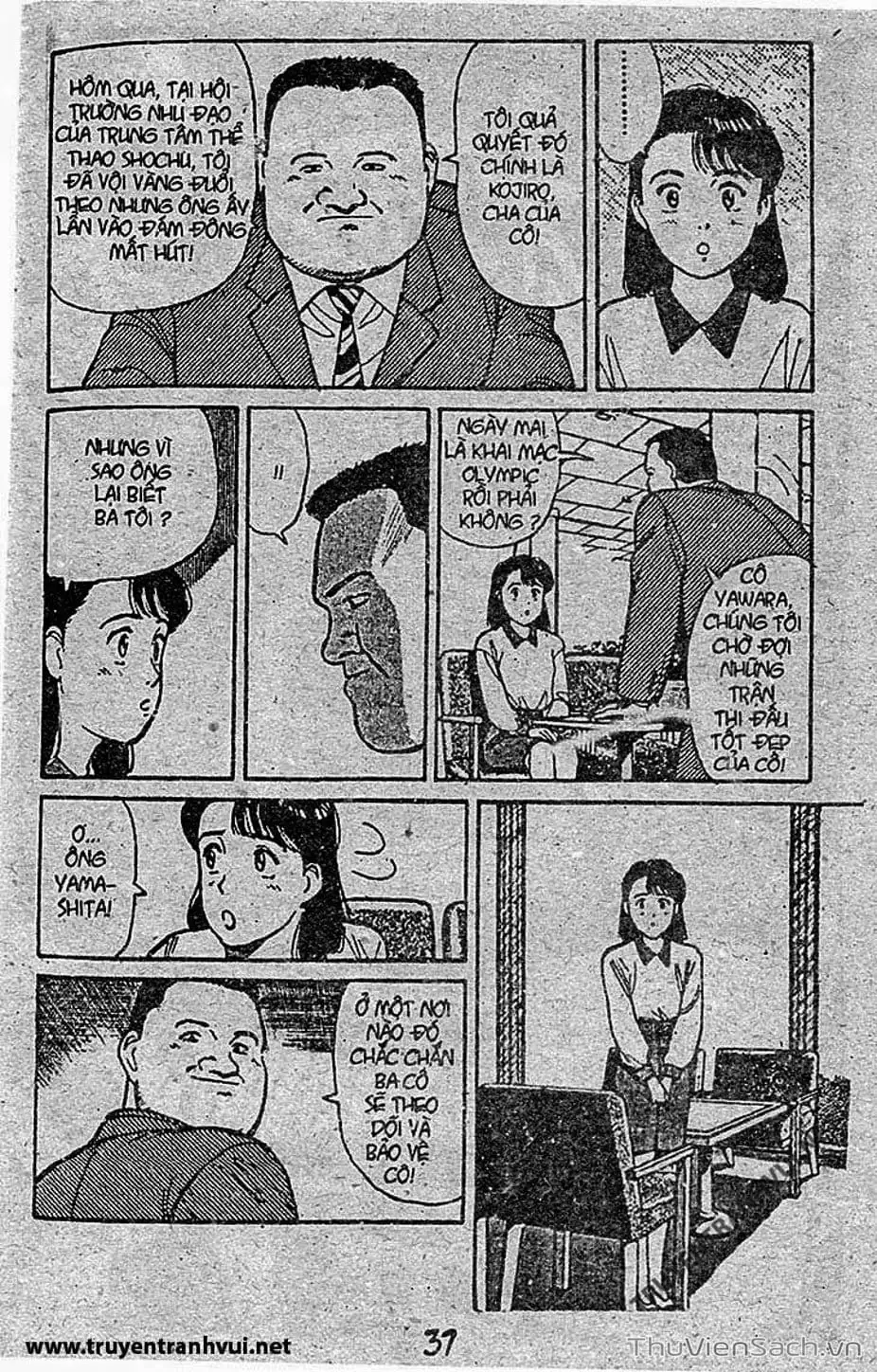 Truyện Tranh Tiểu Thư Nhu Đạo - Yawara! trang 6