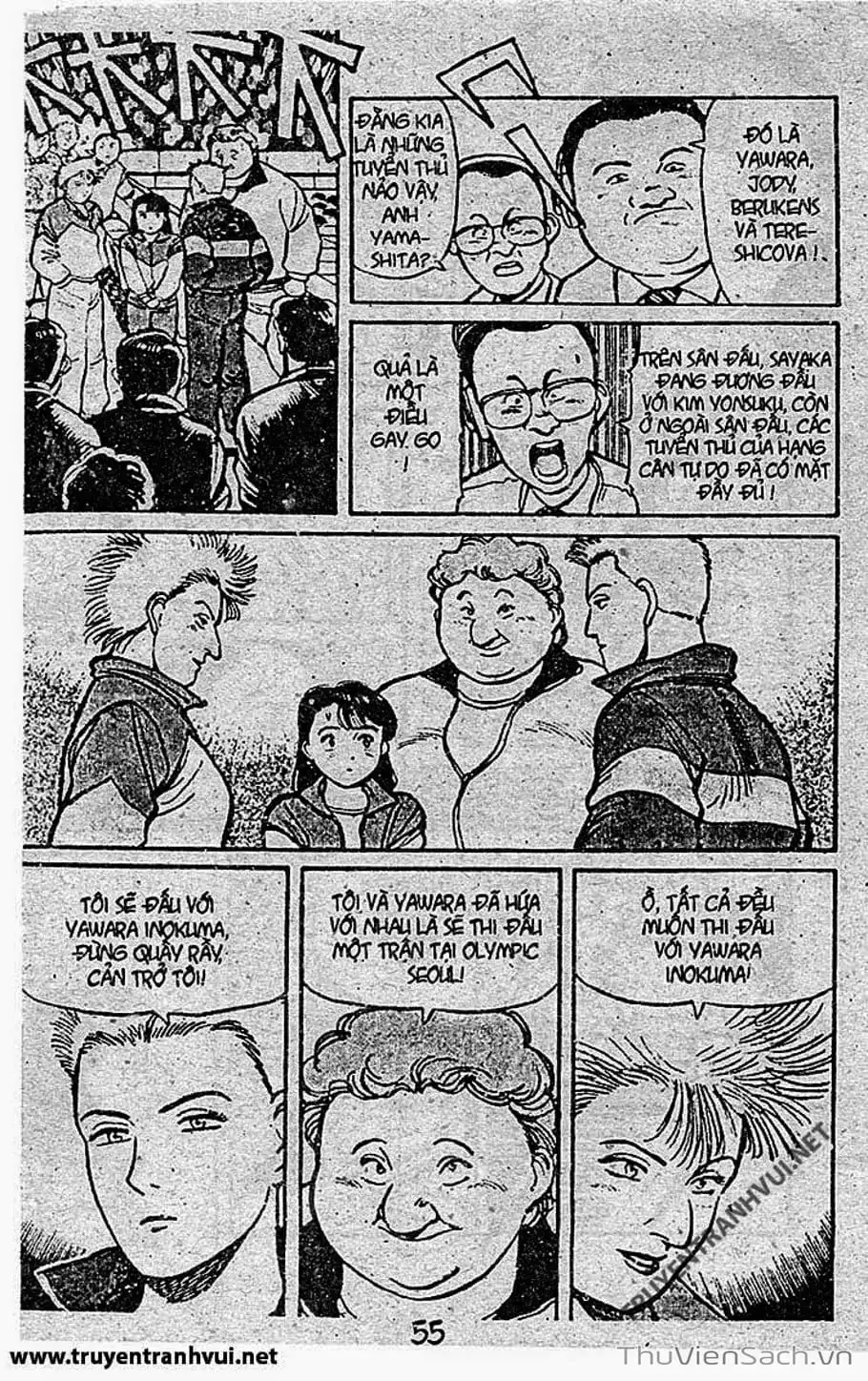 Truyện Tranh Tiểu Thư Nhu Đạo - Yawara! trang 6