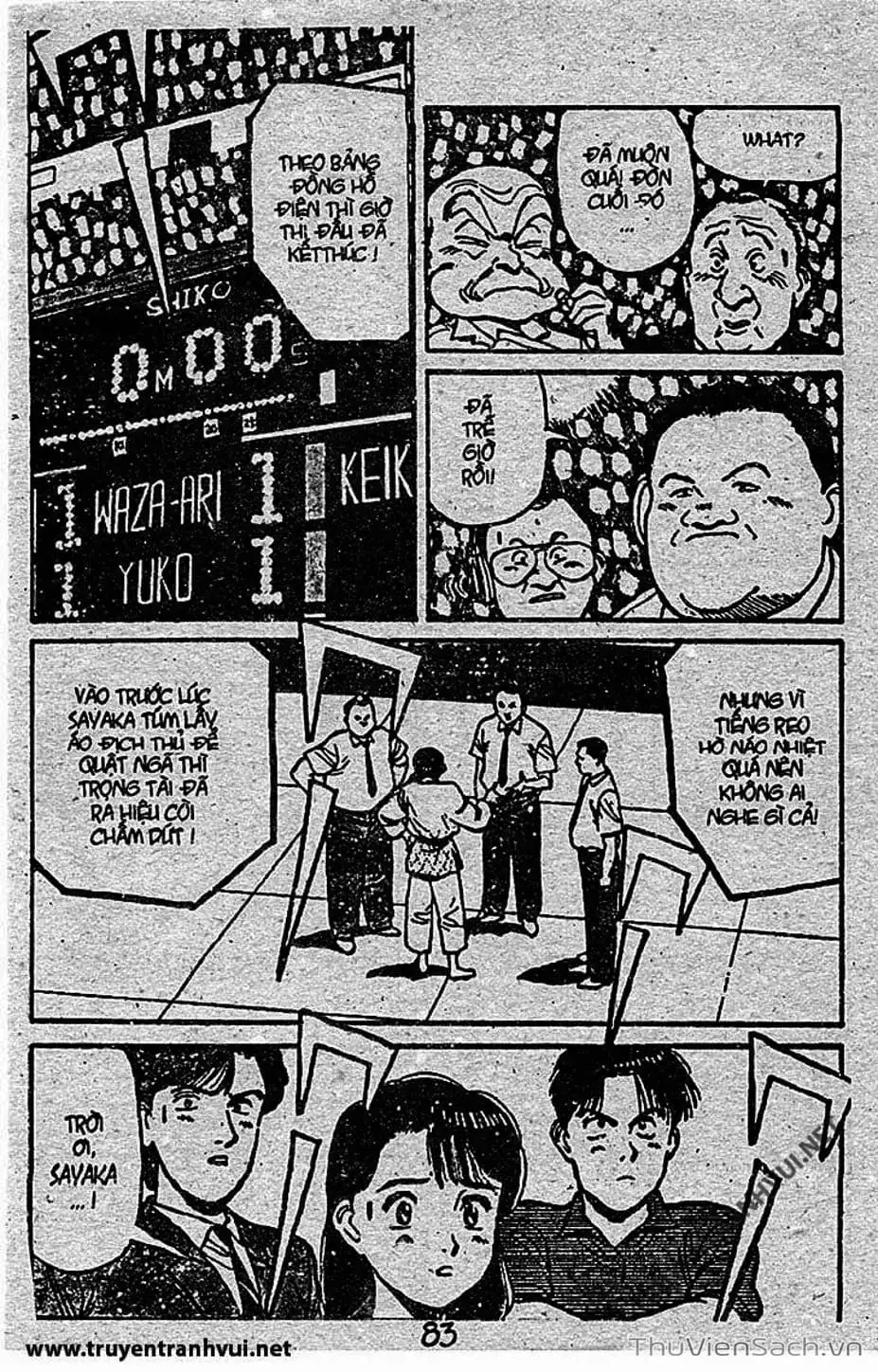 Truyện Tranh Tiểu Thư Nhu Đạo - Yawara! trang 6