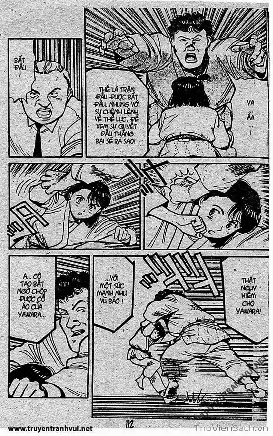 Truyện Tranh Tiểu Thư Nhu Đạo - Yawara! trang 6