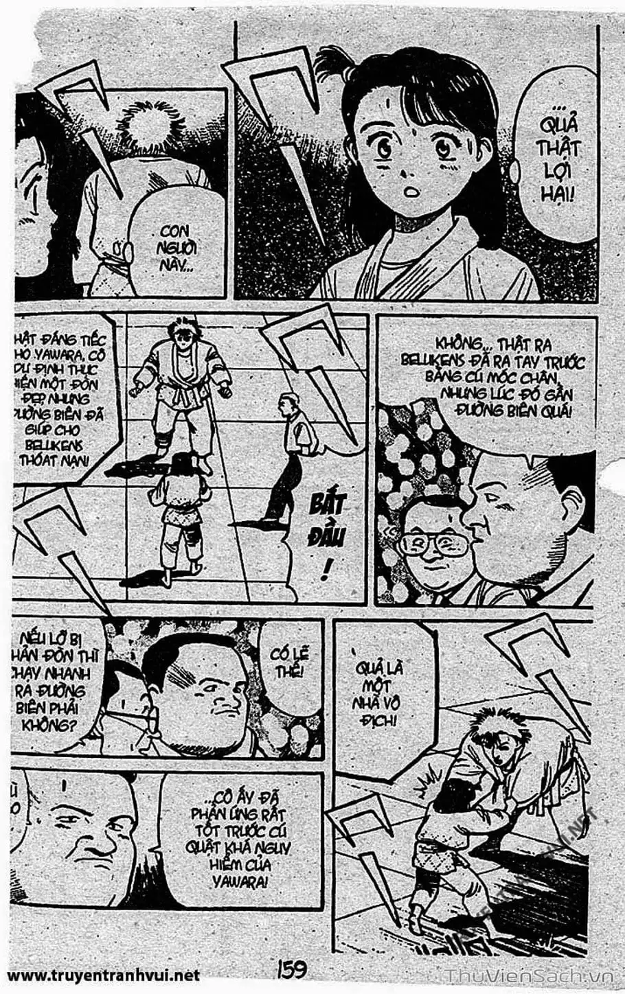 Truyện Tranh Tiểu Thư Nhu Đạo - Yawara! trang 6