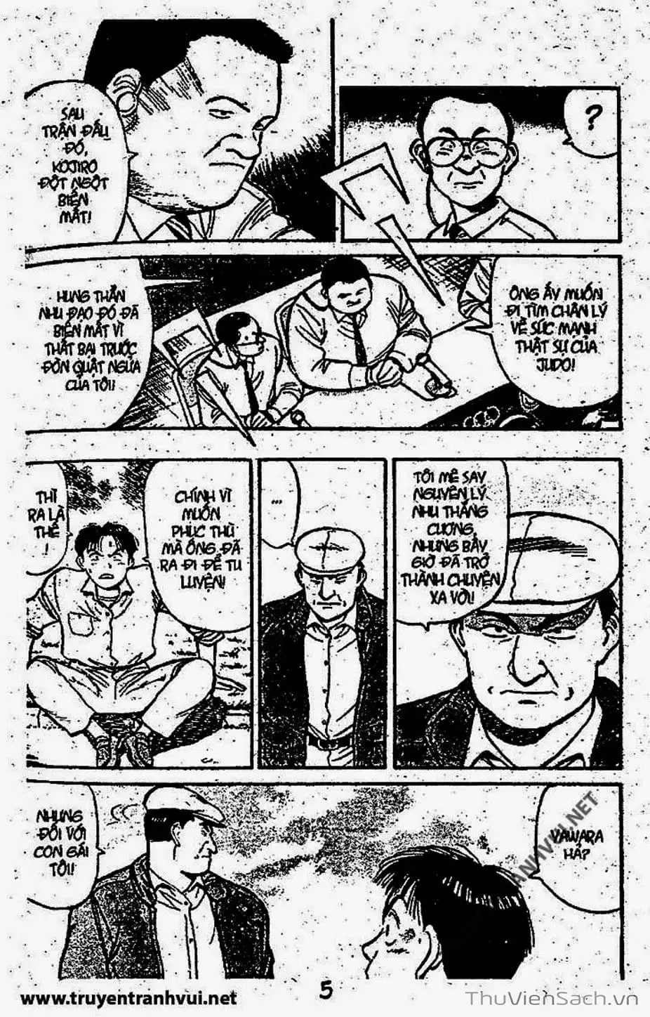 Truyện Tranh Tiểu Thư Nhu Đạo - Yawara! trang 6