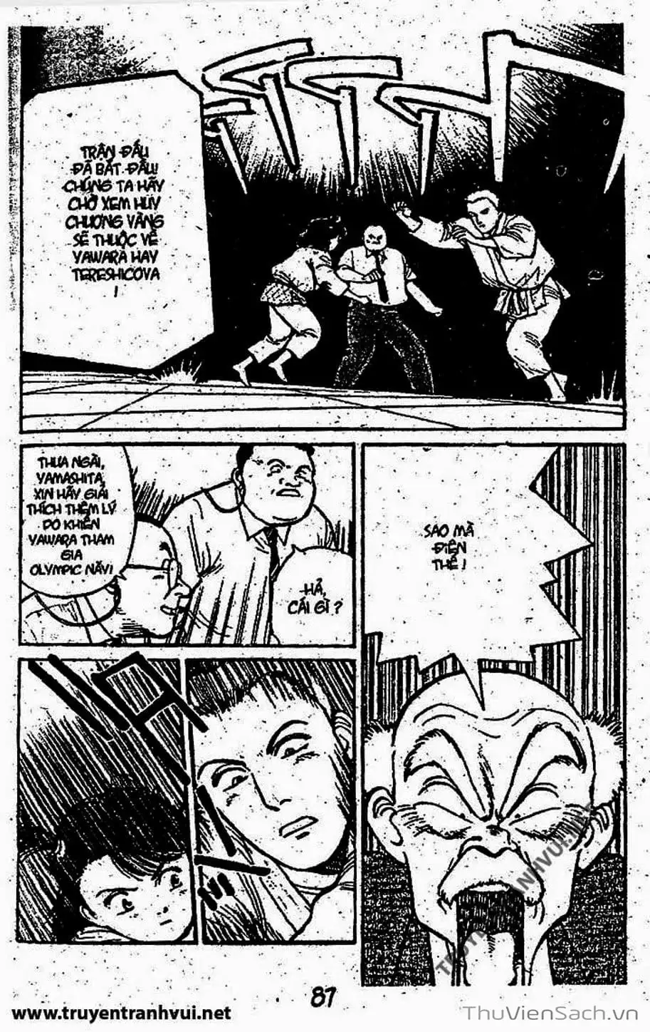 Truyện Tranh Tiểu Thư Nhu Đạo - Yawara! trang 6