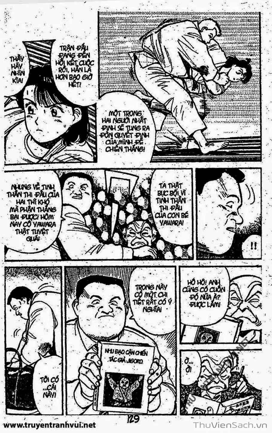 Truyện Tranh Tiểu Thư Nhu Đạo - Yawara! trang 6