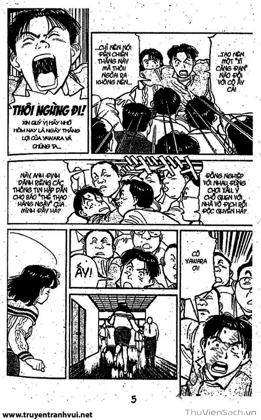 Truyện Tranh Tiểu Thư Nhu Đạo - Yawara! trang 6