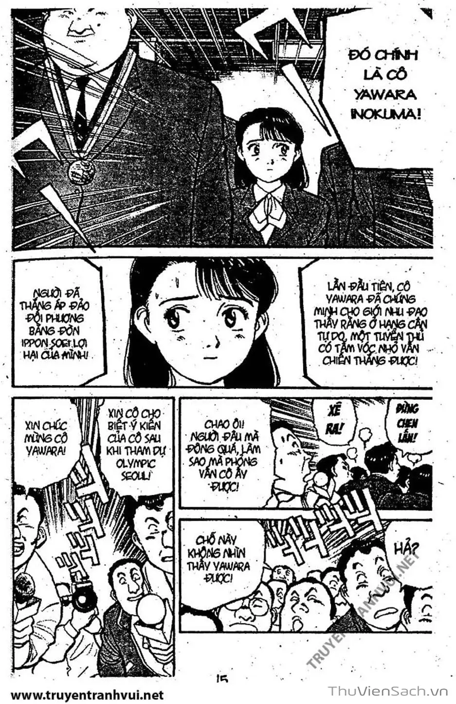Truyện Tranh Tiểu Thư Nhu Đạo - Yawara! trang 6