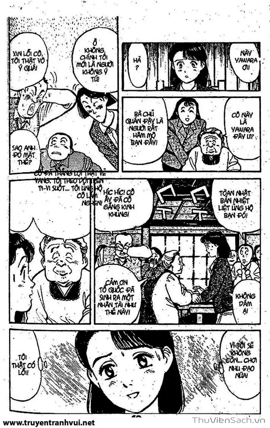 Truyện Tranh Tiểu Thư Nhu Đạo - Yawara! trang 6