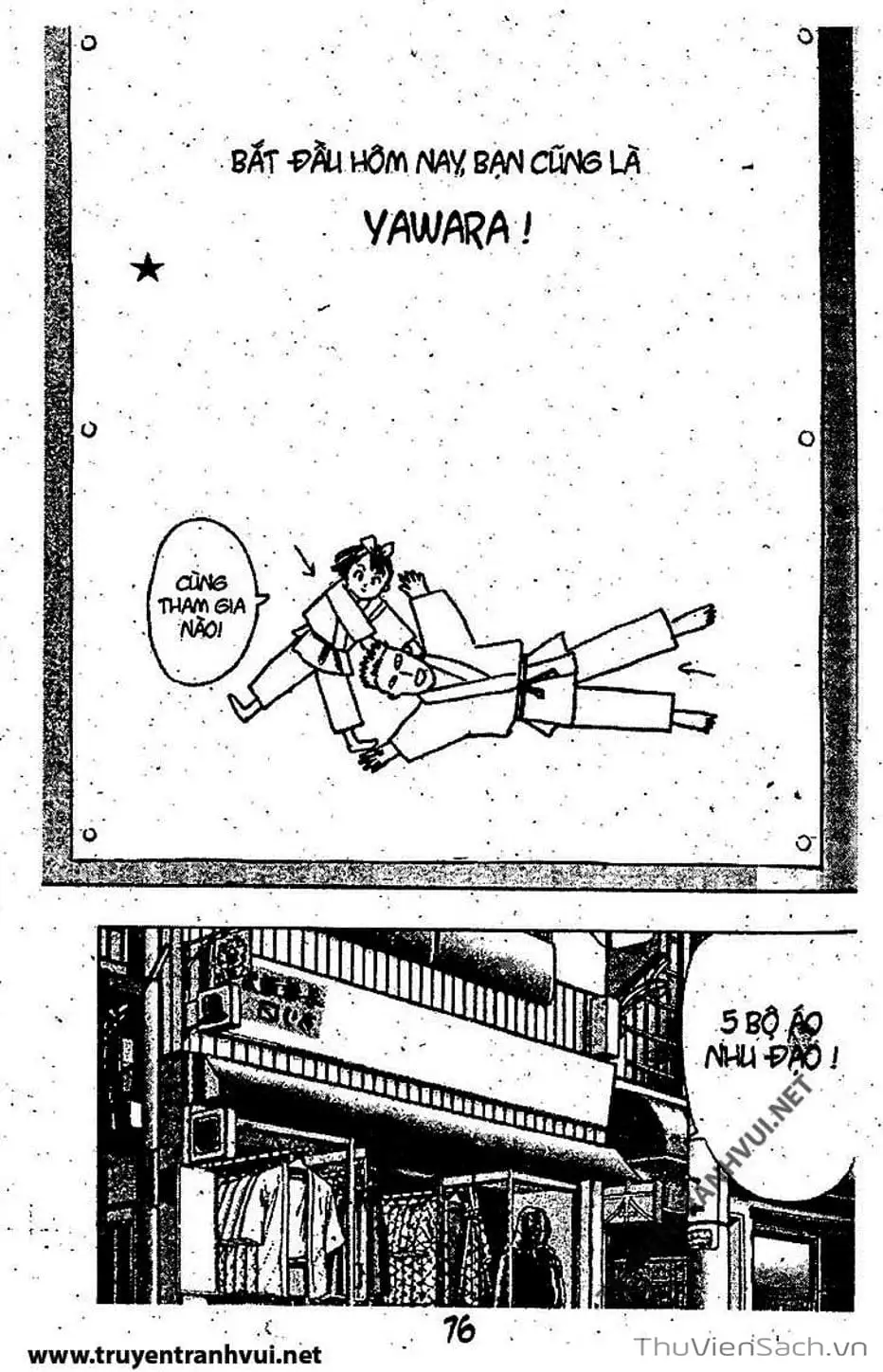 Truyện Tranh Tiểu Thư Nhu Đạo - Yawara! trang 6