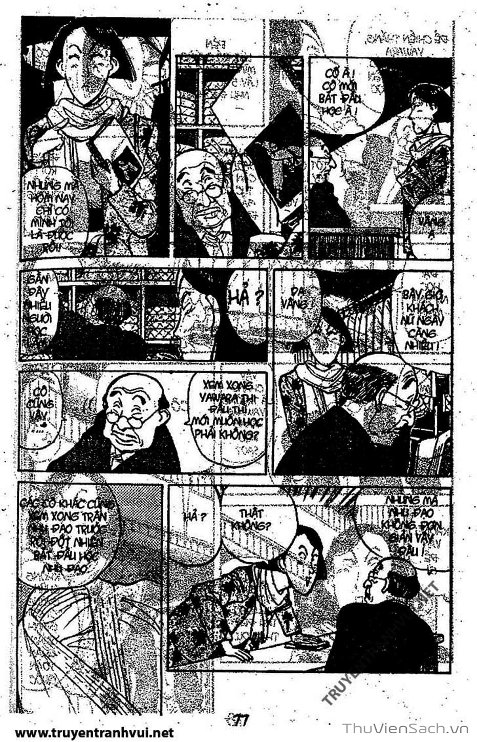 Truyện Tranh Tiểu Thư Nhu Đạo - Yawara! trang 6