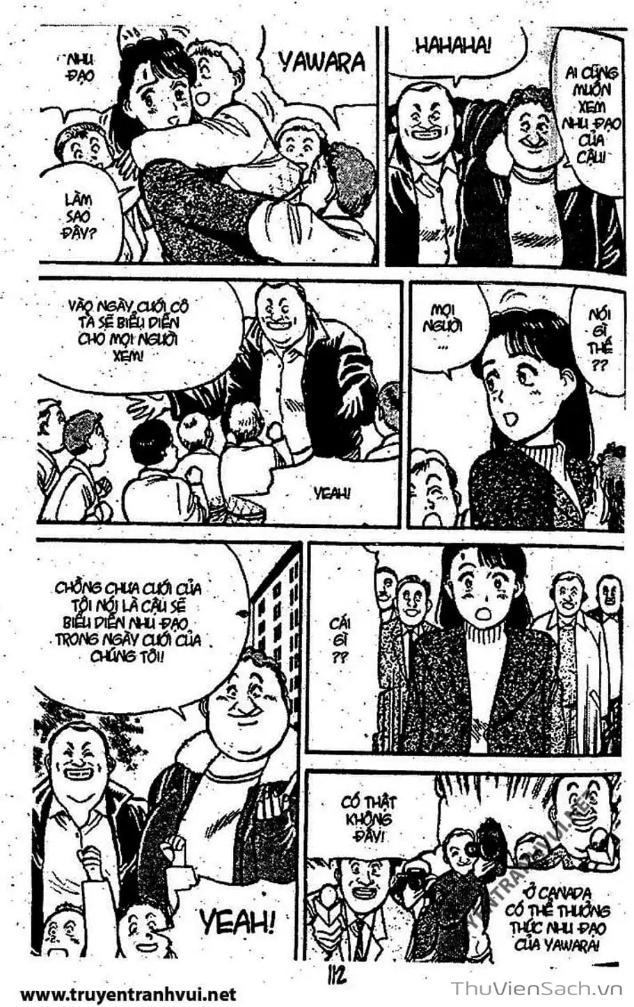 Truyện Tranh Tiểu Thư Nhu Đạo - Yawara! trang 6