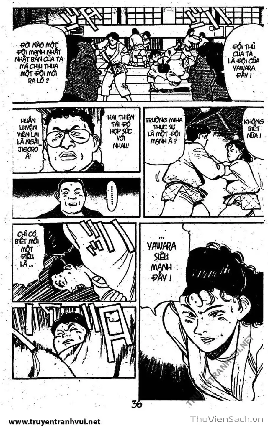 Truyện Tranh Tiểu Thư Nhu Đạo - Yawara! trang 6