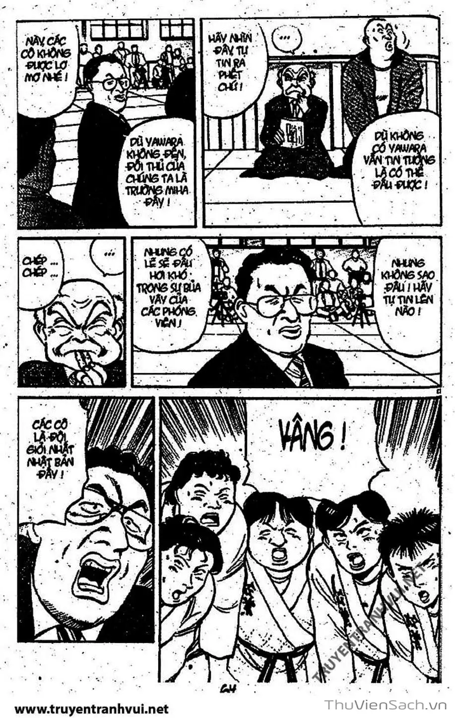 Truyện Tranh Tiểu Thư Nhu Đạo - Yawara! trang 6