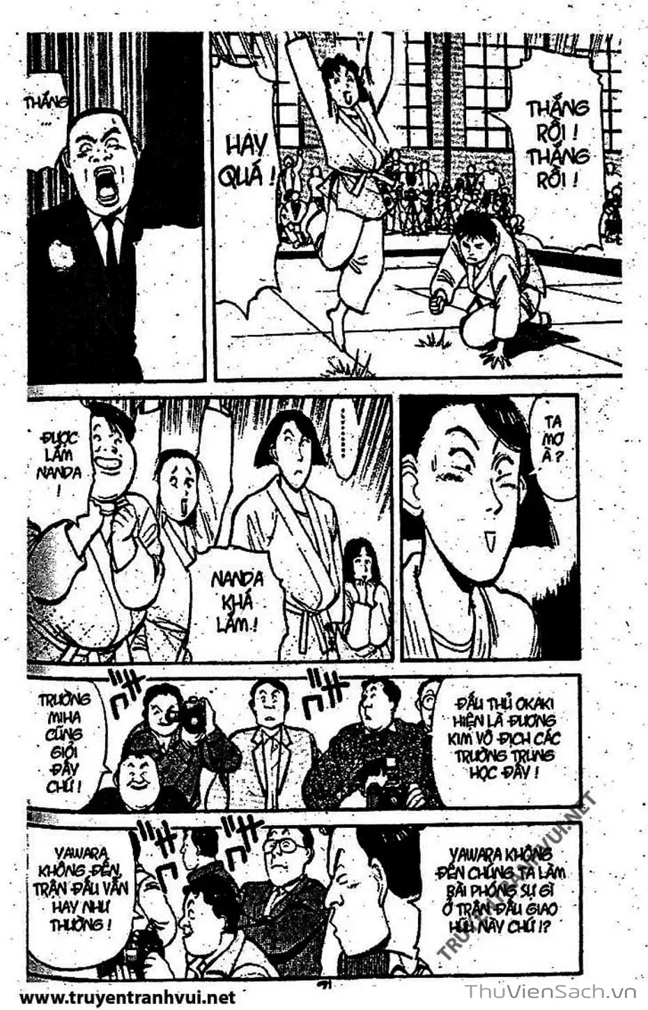 Truyện Tranh Tiểu Thư Nhu Đạo - Yawara! trang 6