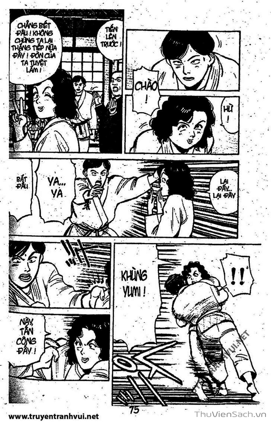 Truyện Tranh Tiểu Thư Nhu Đạo - Yawara! trang 6