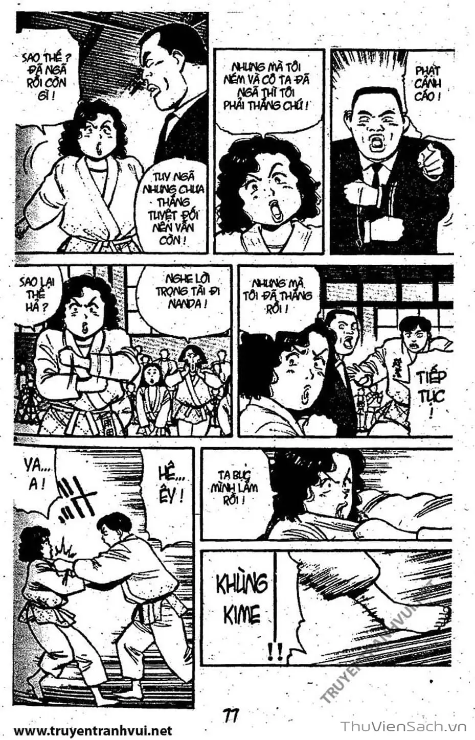 Truyện Tranh Tiểu Thư Nhu Đạo - Yawara! trang 6