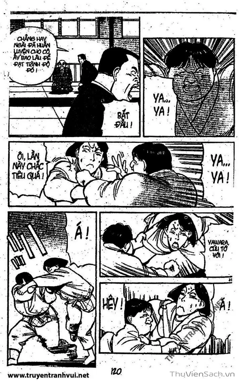 Truyện Tranh Tiểu Thư Nhu Đạo - Yawara! trang 6