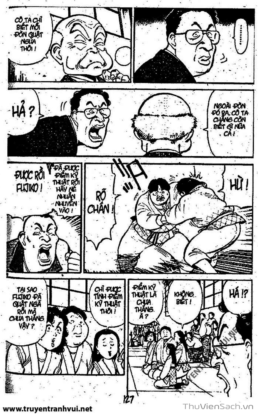 Truyện Tranh Tiểu Thư Nhu Đạo - Yawara! trang 6