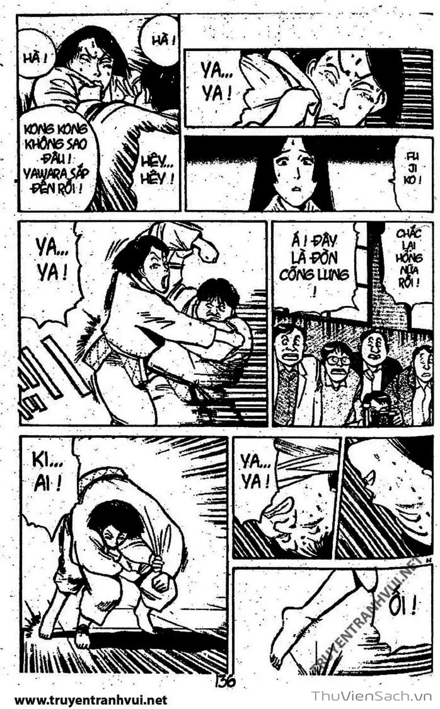 Truyện Tranh Tiểu Thư Nhu Đạo - Yawara! trang 6