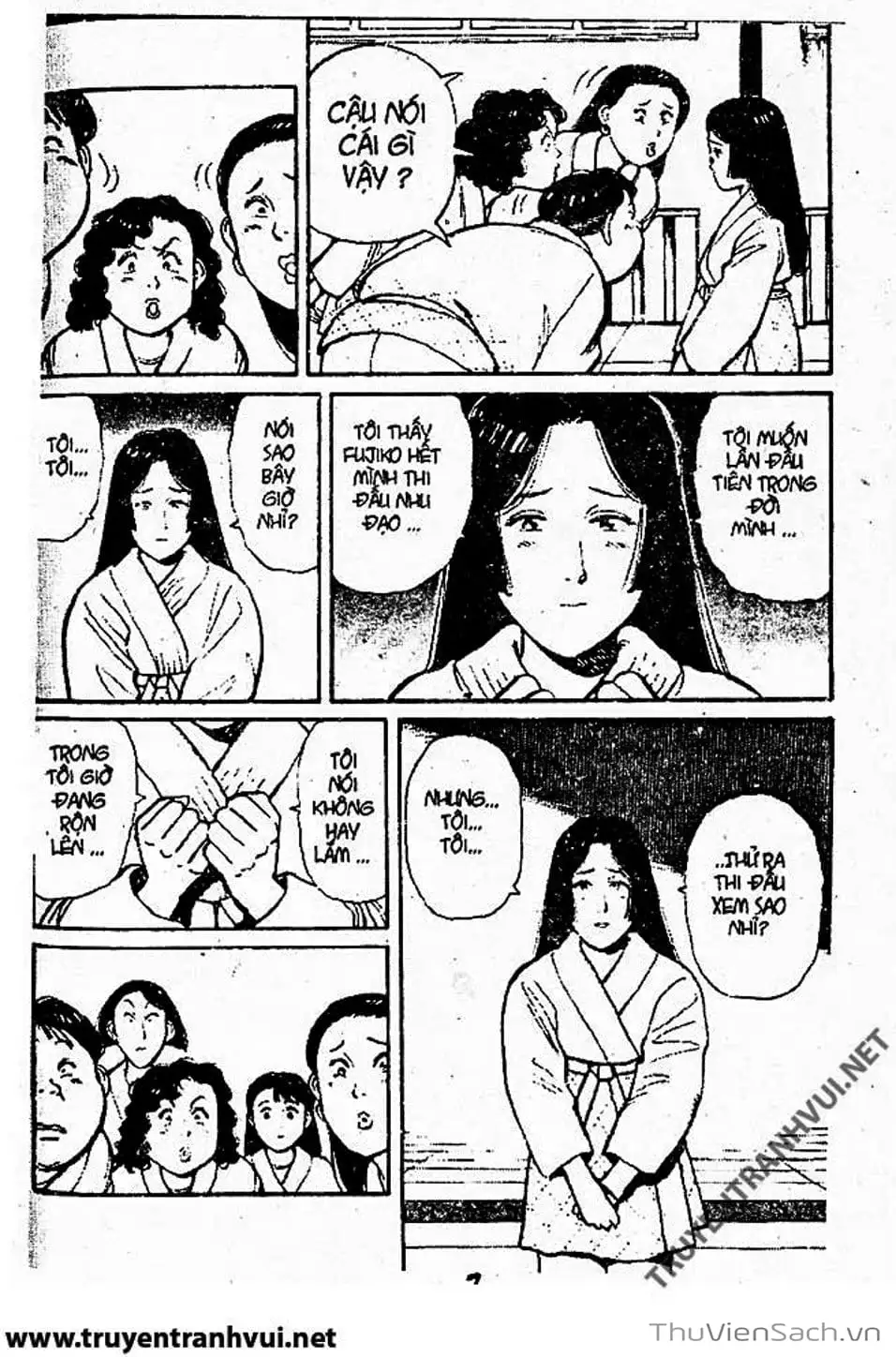 Truyện Tranh Tiểu Thư Nhu Đạo - Yawara! trang 6