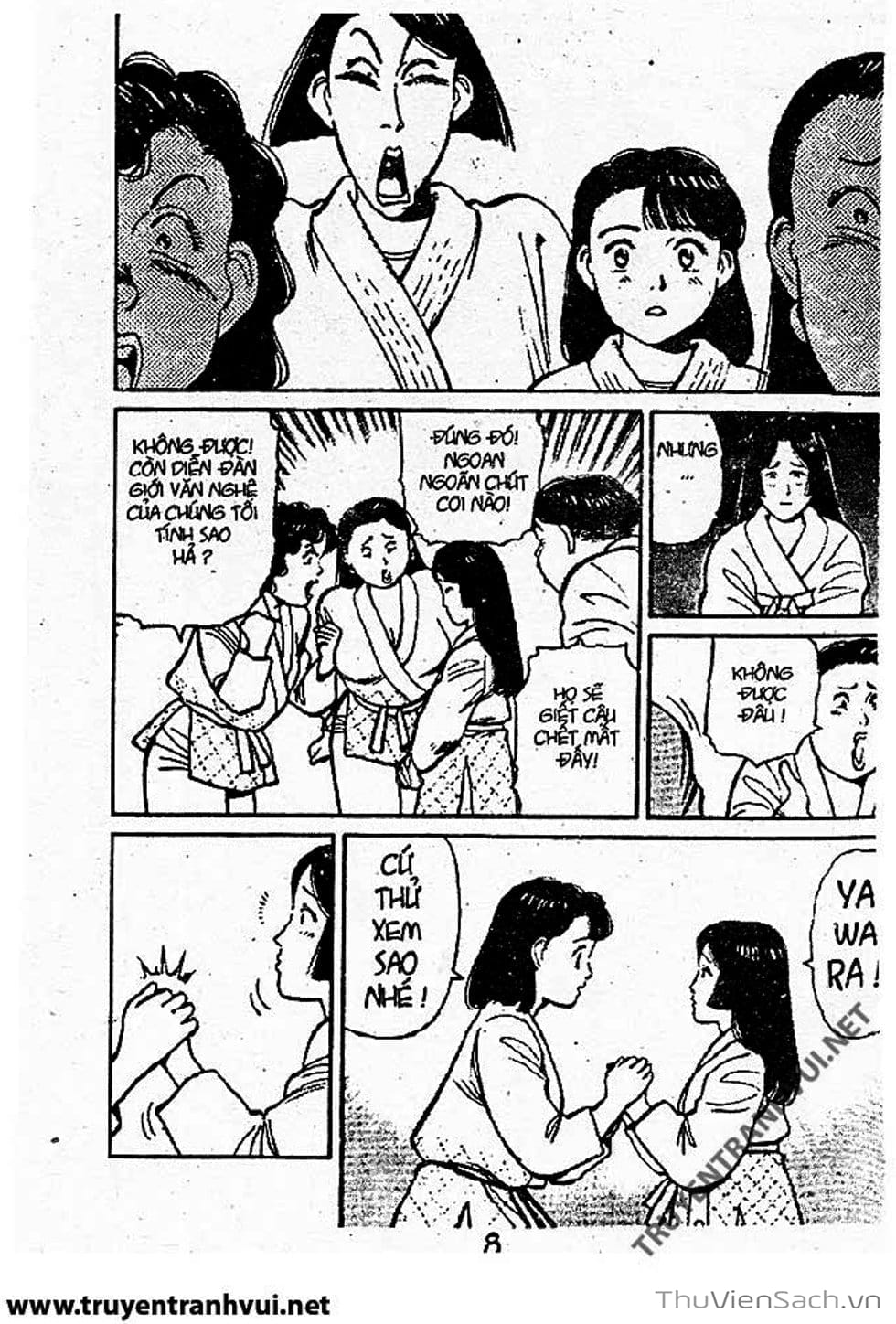Truyện Tranh Tiểu Thư Nhu Đạo - Yawara! trang 6