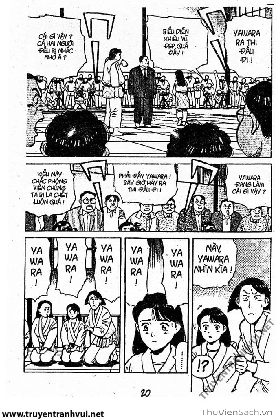 Truyện Tranh Tiểu Thư Nhu Đạo - Yawara! trang 6