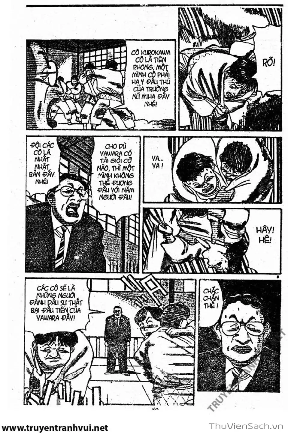 Truyện Tranh Tiểu Thư Nhu Đạo - Yawara! trang 6