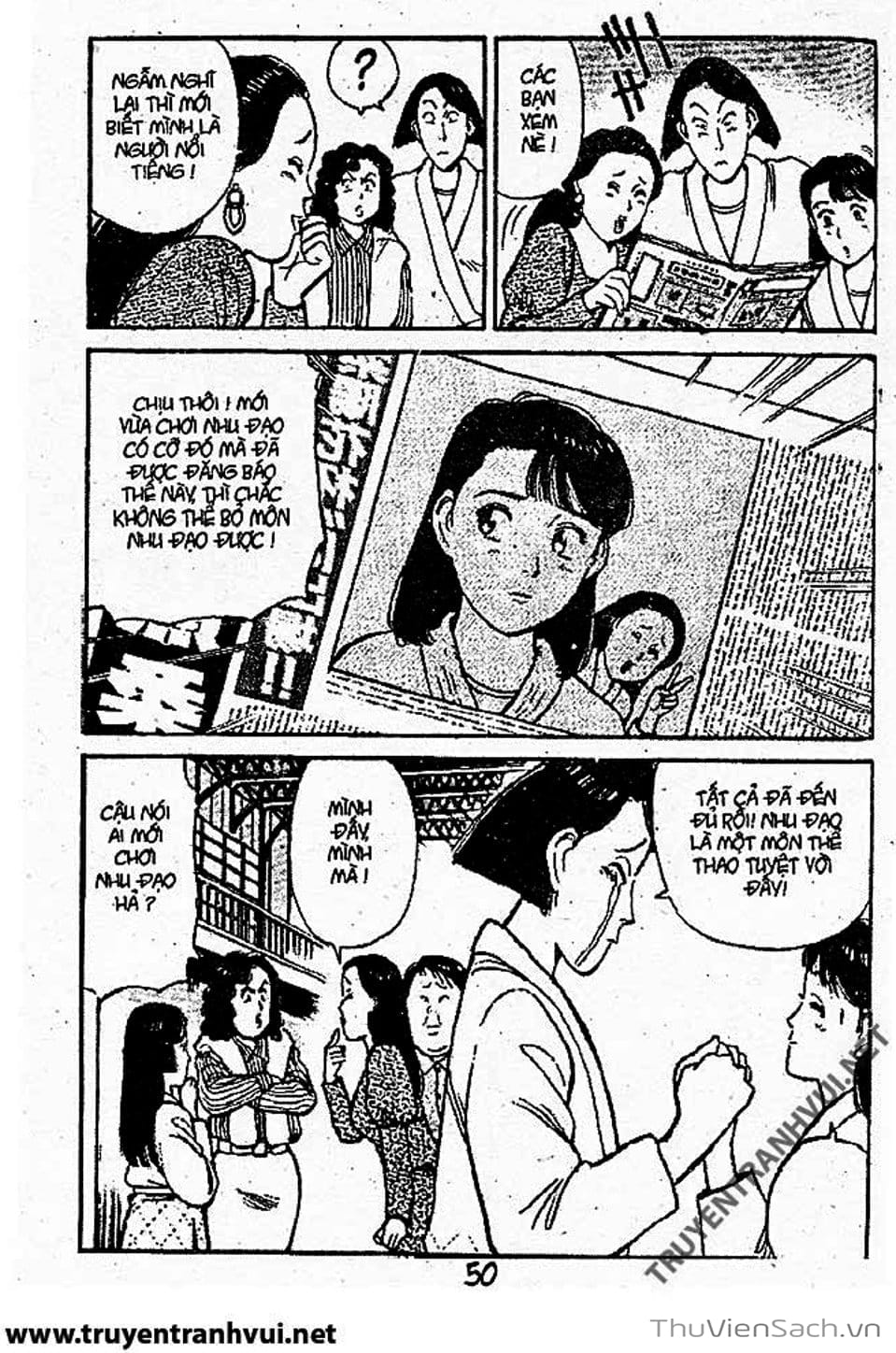 Truyện Tranh Tiểu Thư Nhu Đạo - Yawara! trang 6