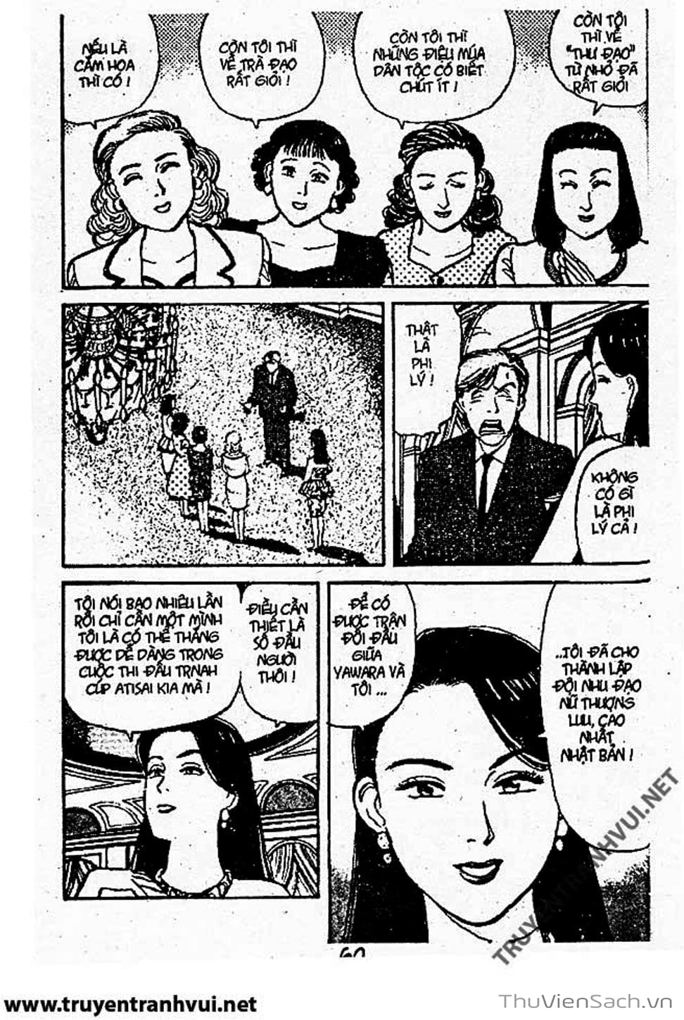 Truyện Tranh Tiểu Thư Nhu Đạo - Yawara! trang 6