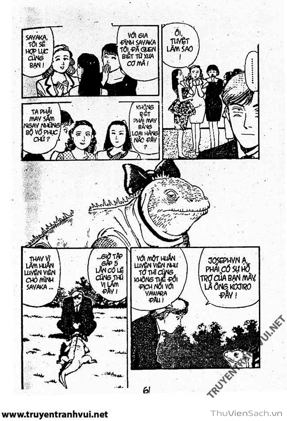Truyện Tranh Tiểu Thư Nhu Đạo - Yawara! trang 6