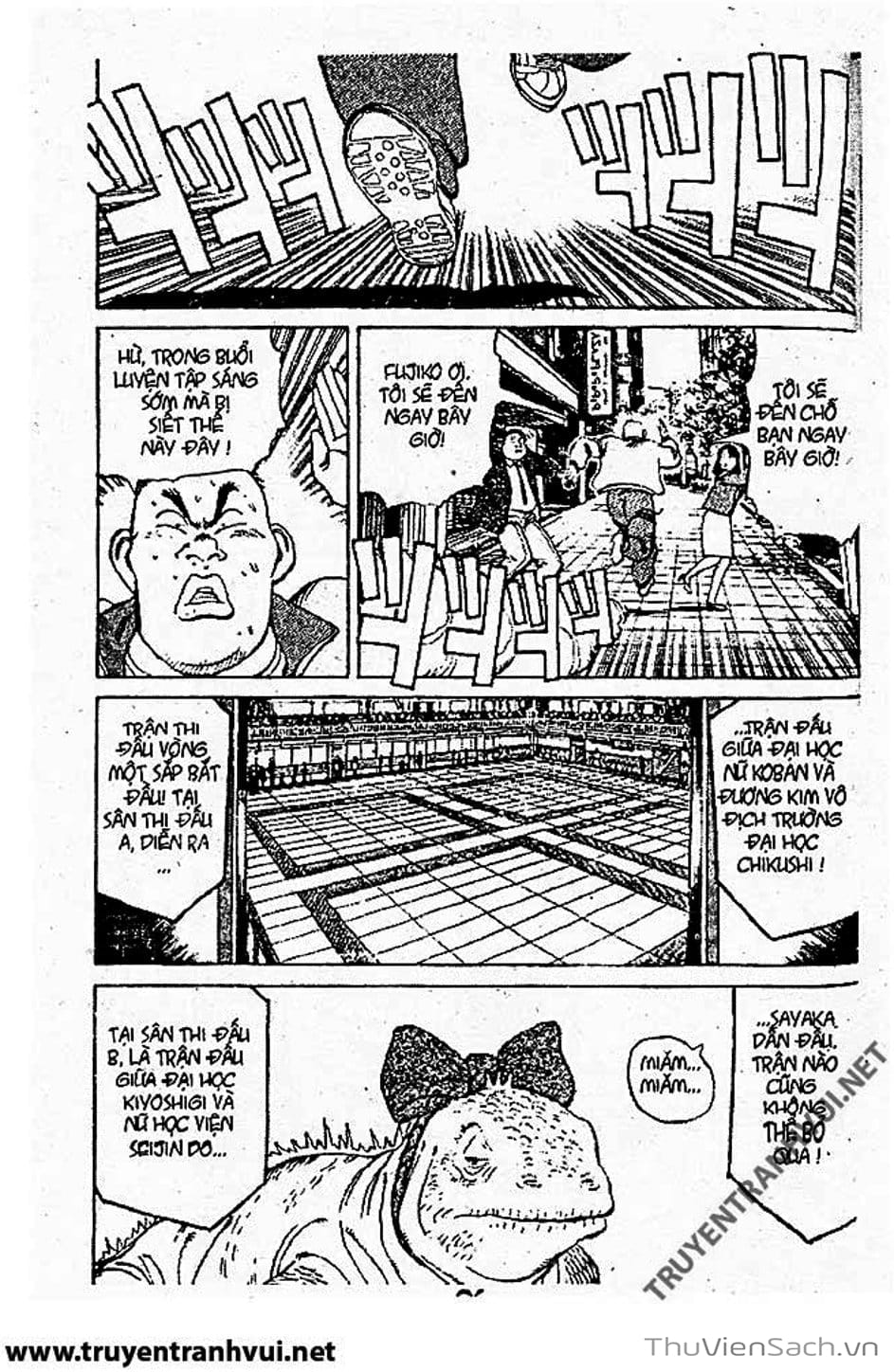 Truyện Tranh Tiểu Thư Nhu Đạo - Yawara! trang 6