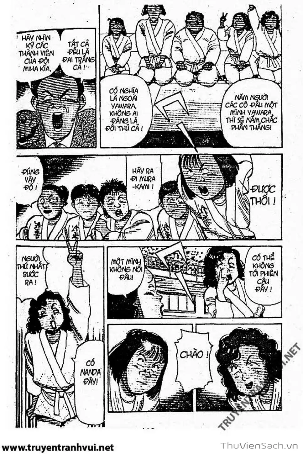 Truyện Tranh Tiểu Thư Nhu Đạo - Yawara! trang 6