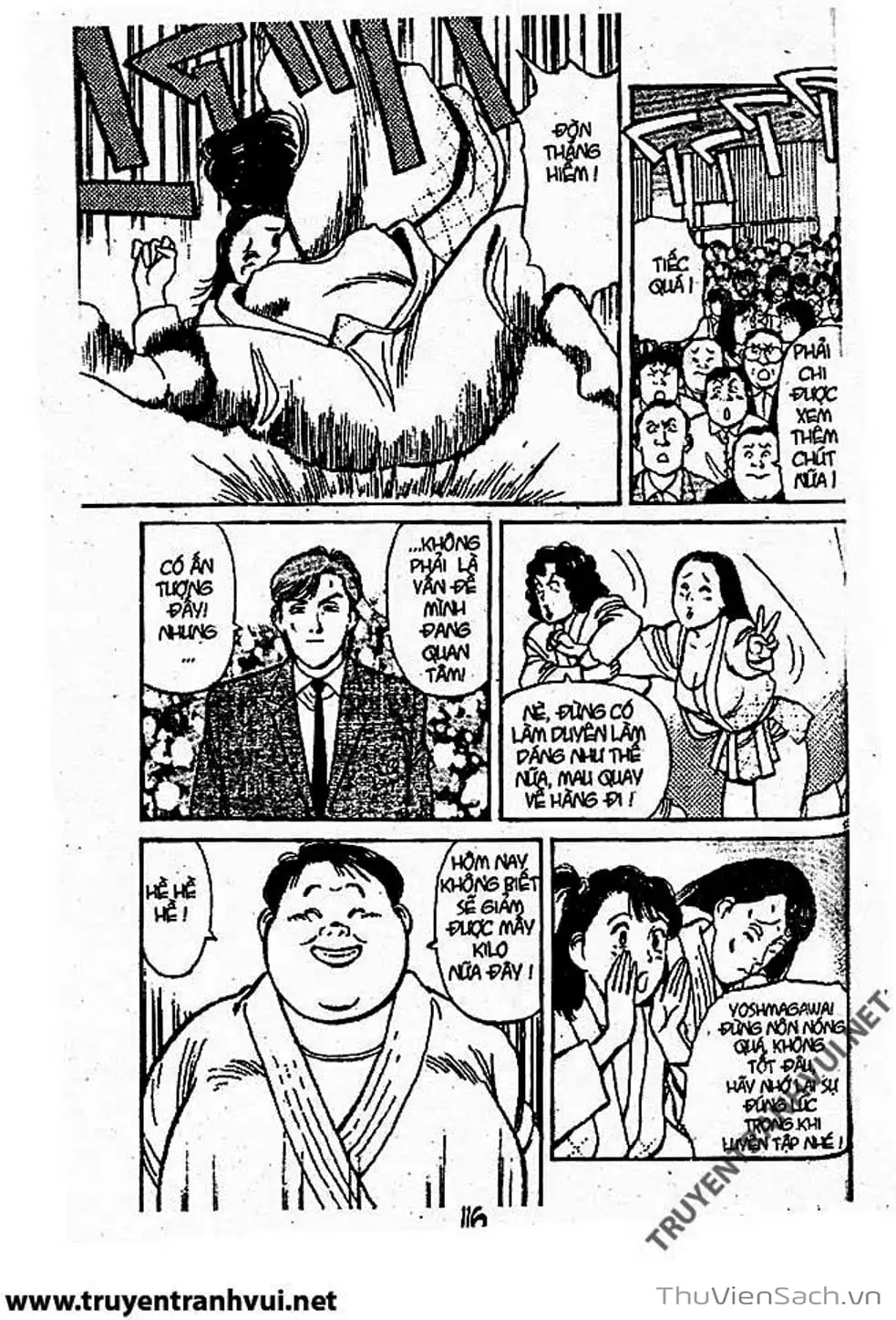 Truyện Tranh Tiểu Thư Nhu Đạo - Yawara! trang 6