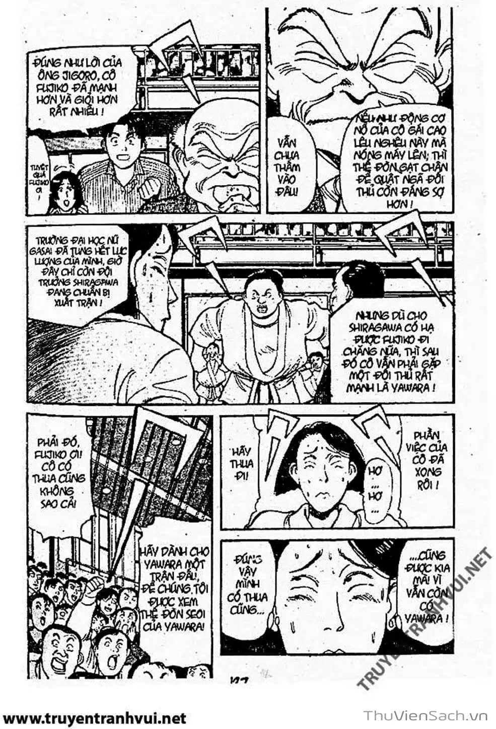 Truyện Tranh Tiểu Thư Nhu Đạo - Yawara! trang 6
